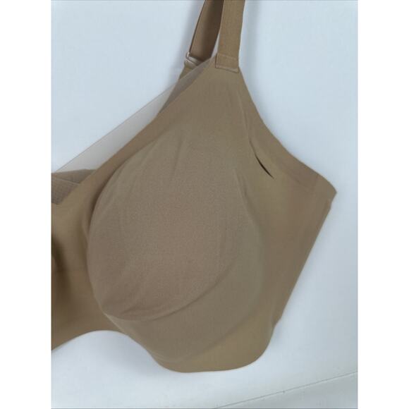 Honeylove Bra Crossover V Neck Nude Wireless 3X 44DD(E)/DDD(F) - Picture 3 of 14